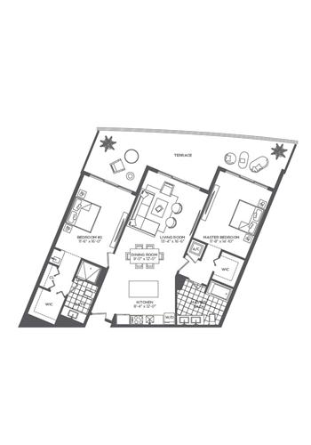 Two-Bedroom Suite/Condo
